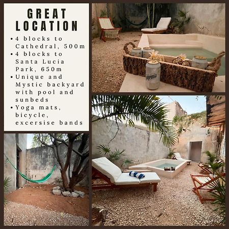 Unique Mystic Pool Yard Only 3 Blocks Main Sq Villa Mérida Dış mekan fotoğraf